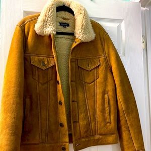 Unisex Polo Ralph Lauren shearling jacket. Size SMALL